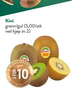 Jacobs Kiwi, NOK 10 tilbud