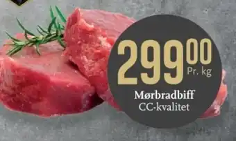 CC Mat Mørbradbiff cc-kvalitet tilbud