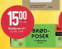 CC Mat UNIK Brødposer tilbud
