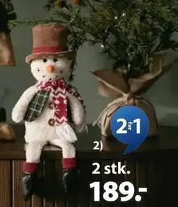 JYSK VINTER snømann, NOK 189 tilbud
