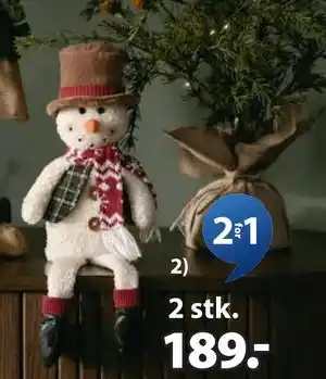 JYSK VINTER snømann, NOK 189 tilbud