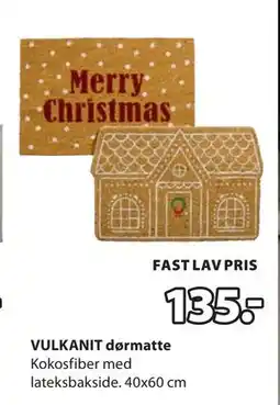 JYSK VULKANIT dørmatte, NOK 135 tilbud