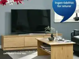 JYSK LIMFJORDEN TV-benk, NOK 1850 tilbud