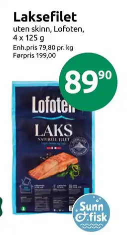 Joker Laksefilet, NOK 89.9 tilbud