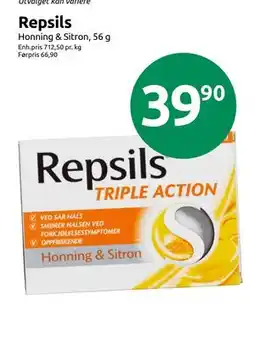 Joker Repsils, NOK 39.9 tilbud