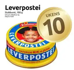 Joker Leverpostei, NOK 10 tilbud
