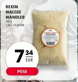 Scandinavian Park REXIM MALEDE MANDLER, EUR 7.34 tilbud