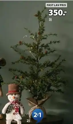 JYSK FENRIR kunstig tre, NOK 350 tilbud