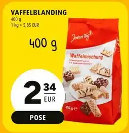 Scandinavian Park VAFFELBLANDING, EUR 2.34 tilbud