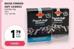 Scandinavian Park HALVA FINNISH SOFT LICORICE, EUR 1.79 tilbud
