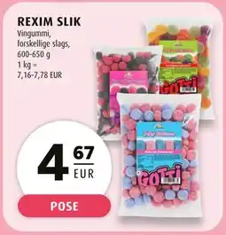 Scandinavian Park REXIM SLIK, EUR 4.67 tilbud