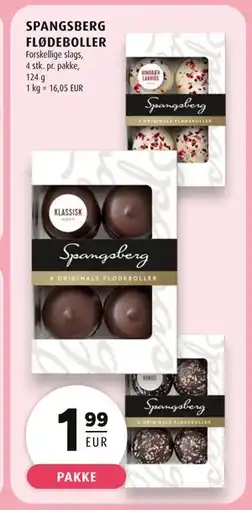 Scandinavian Park SPANGSBERG FLØDEBOLLER, EUR 1.99 tilbud