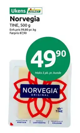 Joker Norvegia, NOK 49.9 tilbud