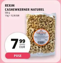 Scandinavian Park REXIM CASHEWKERNER NATUREL, EUR 7.99 tilbud