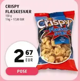 Scandinavian Park CRISPY FLÆSKESVÆR, EUR 2.67 tilbud
