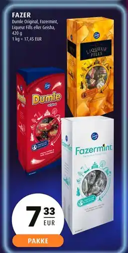 Scandinavian Park FAZER, EUR 7.33 tilbud