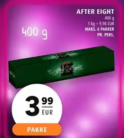 Scandinavian Park AFTER EIGHT, EUR 3.99 tilbud
