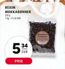 Scandinavian Park REXIM MOKKABØNNER, EUR 5.34 tilbud