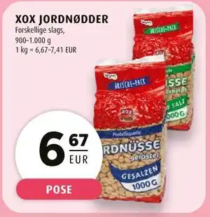 Scandinavian Park XOX JORDNØDDER, EUR 6.67 tilbud