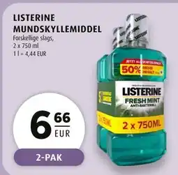 Scandinavian Park LISTERINE MUNDSKYLLEMIDDEL, EUR 6.66 tilbud