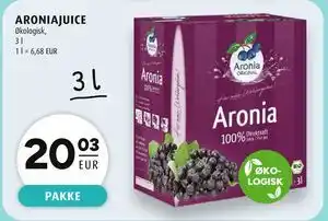 Scandinavian Park ARONIAJUICE, EUR 20.03 tilbud