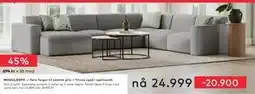 Skeidar Styl U-sofa, NOK 24999 tilbud