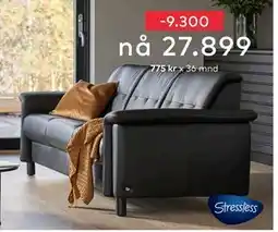 Skeidar Stressless Flora 3-seter, NOK 27899 tilbud
