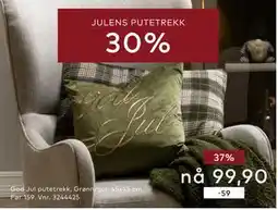 Skeidar God Jul putetrekk, NOK 99.9 tilbud