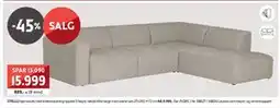 Bohus OTELLO hjørnesofa, NOK 15999 tilbud