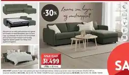 Bohus DISCOVERY sovesofa 3 seter, NOK 31499 tilbud