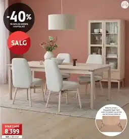 Bohus 40% PÅ WOLIN-SERIEN I HVITOLJET tilbud