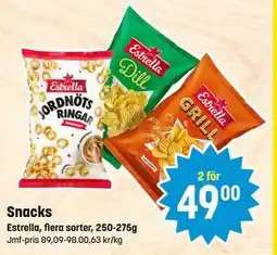 Eurocash Snacks, SEK 49 tilbud