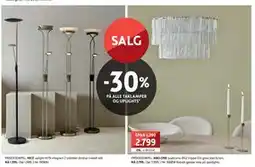Bohus 30% PÅ ALLE TAKLAMPER OG UPLIGHTS tilbud