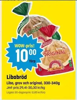 Eurocash Libabröd, SEK 10 tilbud
