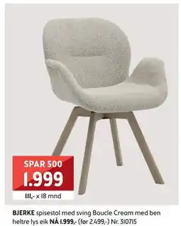 Bohus BJERKE, NOK 1999 tilbud