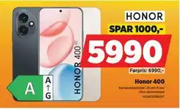 POWER Honor 400, NOK 5990 tilbud