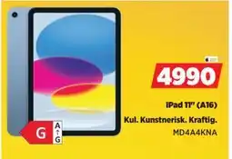 POWER iPad 11 (A16), NOK 4990 tilbud