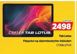 POWER Tab Lotus, NOK 2498 tilbud