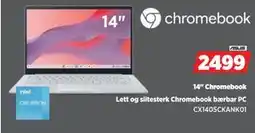 POWER 14 Chromebook, NOK 2499 tilbud