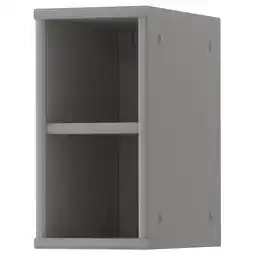 IKEA Tornviken Åpent skap, grå, 20x37x40 cm tilbud