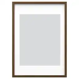 IKEA RÖdalm Ramme, valnøttmønstret, 50x70 cm tilbud