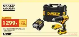 Montér DRILL 18 VOLT XR DCD777D2T 2x2,0AH, NOK 2390, Medlemspris tilbud