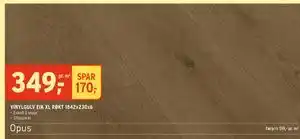 Montér VINYLGULV EIK XL RØKT 1842x230x6, NOK 349 tilbud