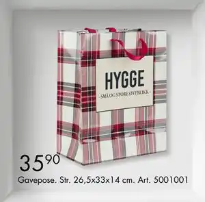 Gavepose, NOK 35.9