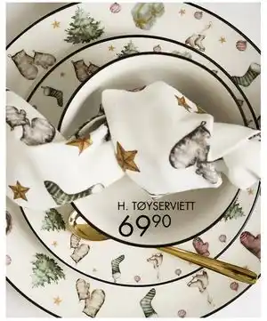 Sparkjøp TØYSERVIETT, NOK 69.9 tilbud