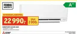 Montér VARMEPUMPE GUSSURI 4600, NOK 22990 tilbud