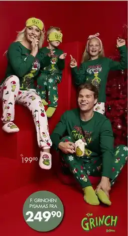Sparkjøp Grinchen pyjamas tilbud