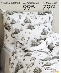 Sparkjøp Hotellputetrekk, NOK 99.9 tilbud