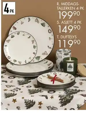 Sparkjøp ASJETT 4 PK, NOK 149.9 tilbud