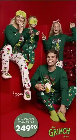 Sparkjøp Grinchen tøffel, NOK 199.9 tilbud